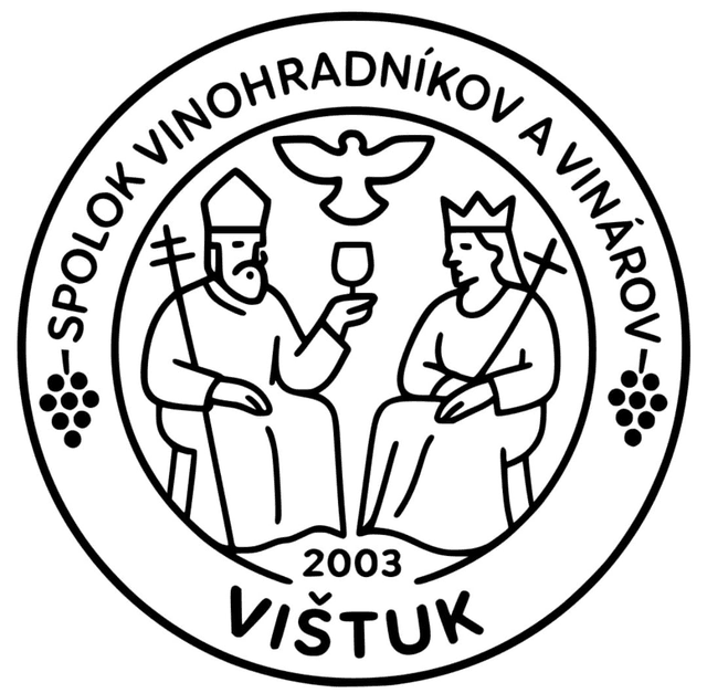 Logo Spolku vinohradníkov a vinárov vo Vištuku